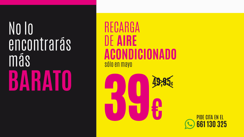 Recarga aire acondicionado