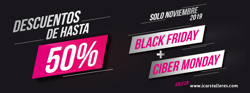 El Black Friday y el Cyber Monday llegan a iCars Talleres