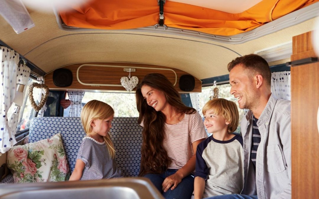 ¿Vas a viajar en una furgoneta camper?